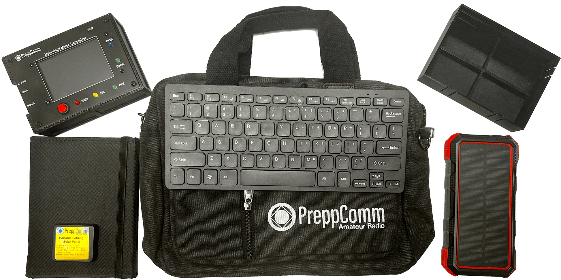 PreppComm GO Bag Basic Mini w/MMX 3-band PreppComm Mini Go Bag
