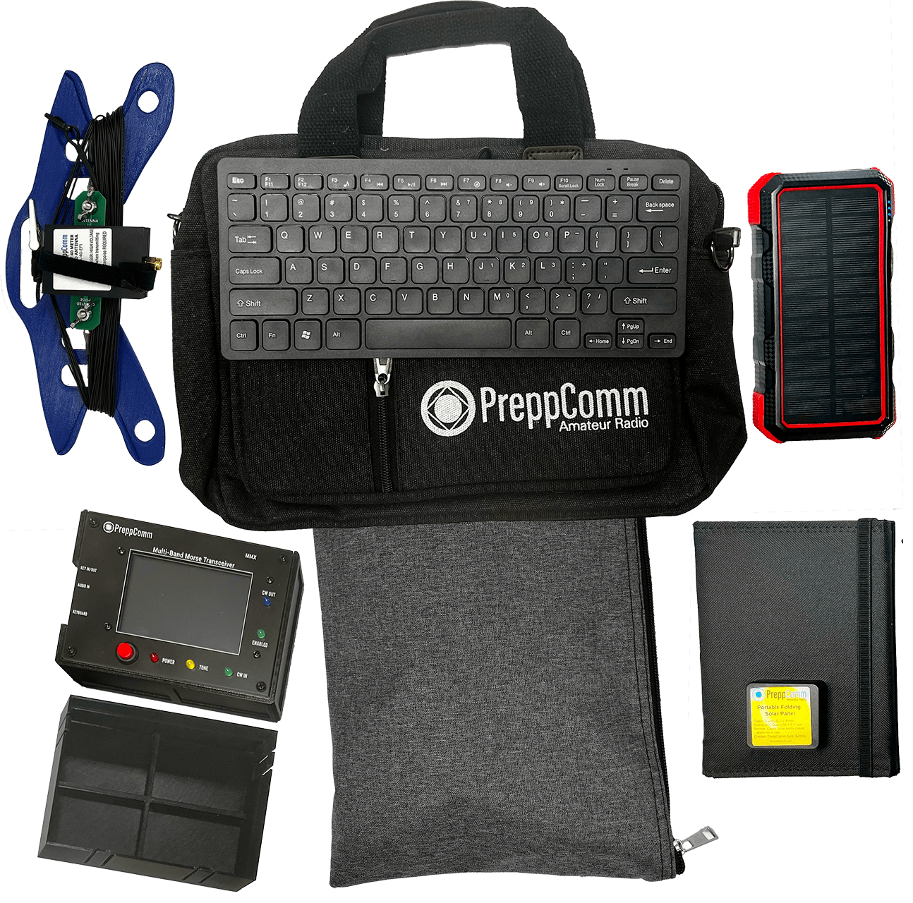 PreppComm GO Bag HF Mini with MMX 3-band PreppComm Mini Go Bag