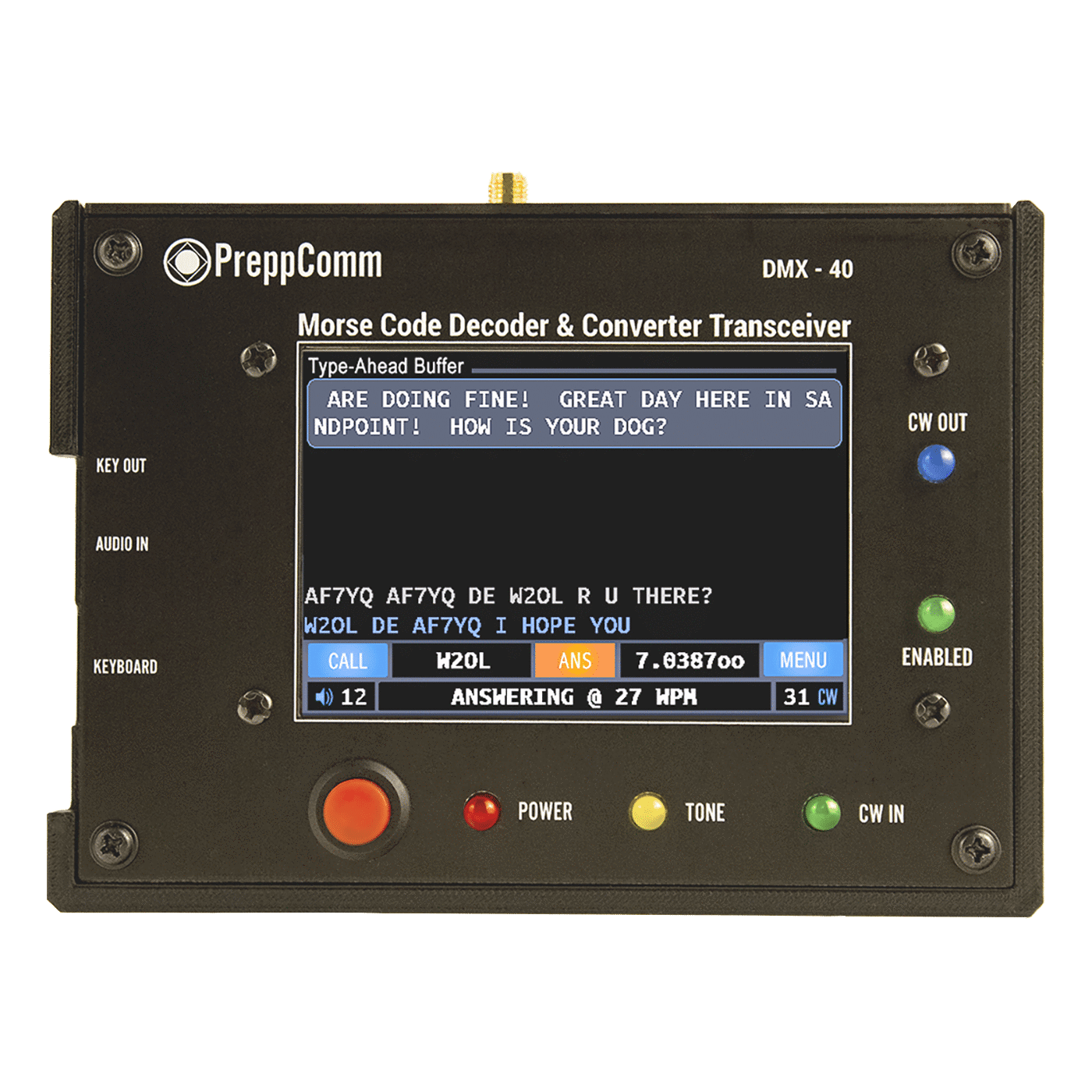 PreppComm transceivers DMX-40 Morse Code Transceiver