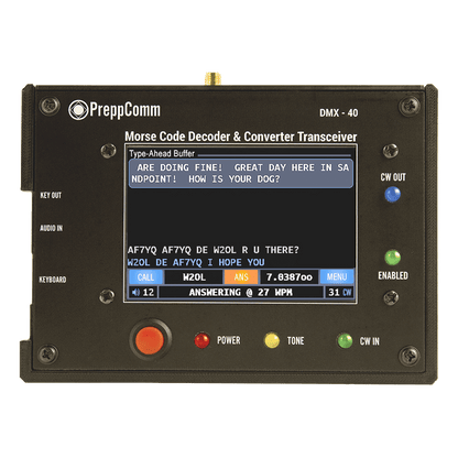 PreppComm transceivers DMX-40 Morse Code Transceiver