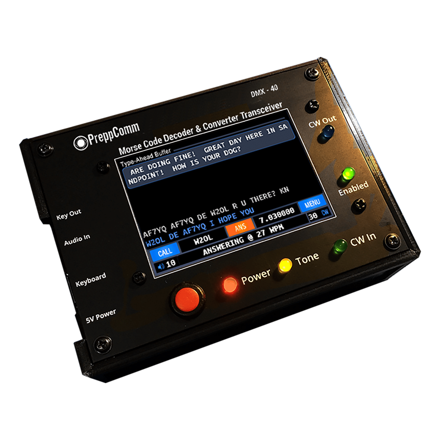 PreppComm transceivers DMX-40 Morse Code Transceiver